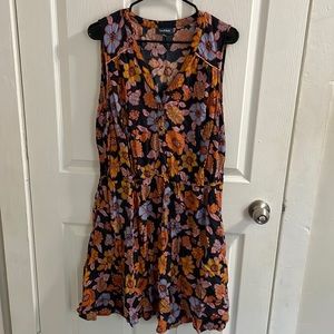 ModCloth Floral Dress Size 1X